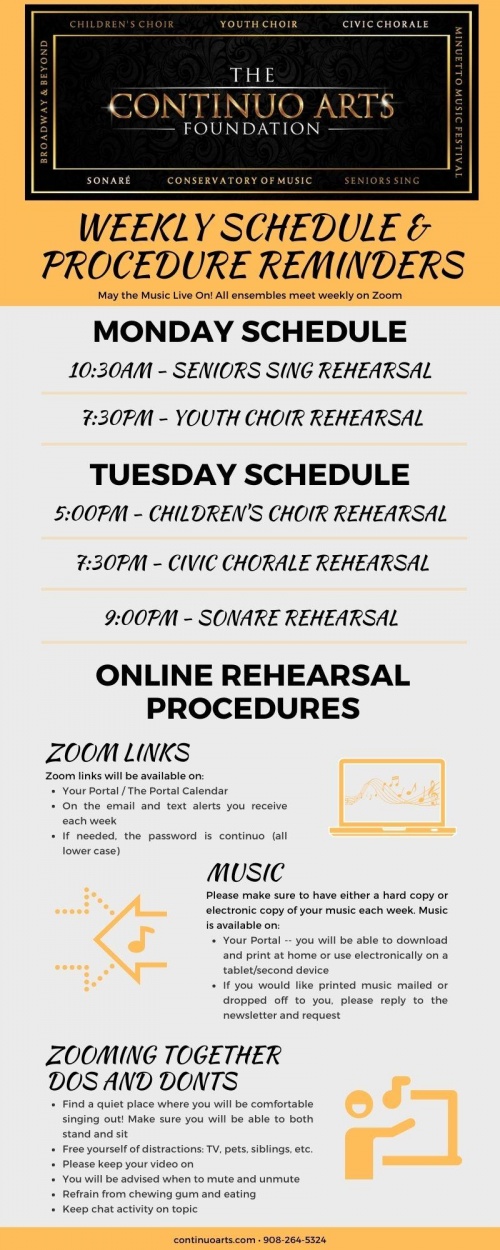 Rehearsal Schedule